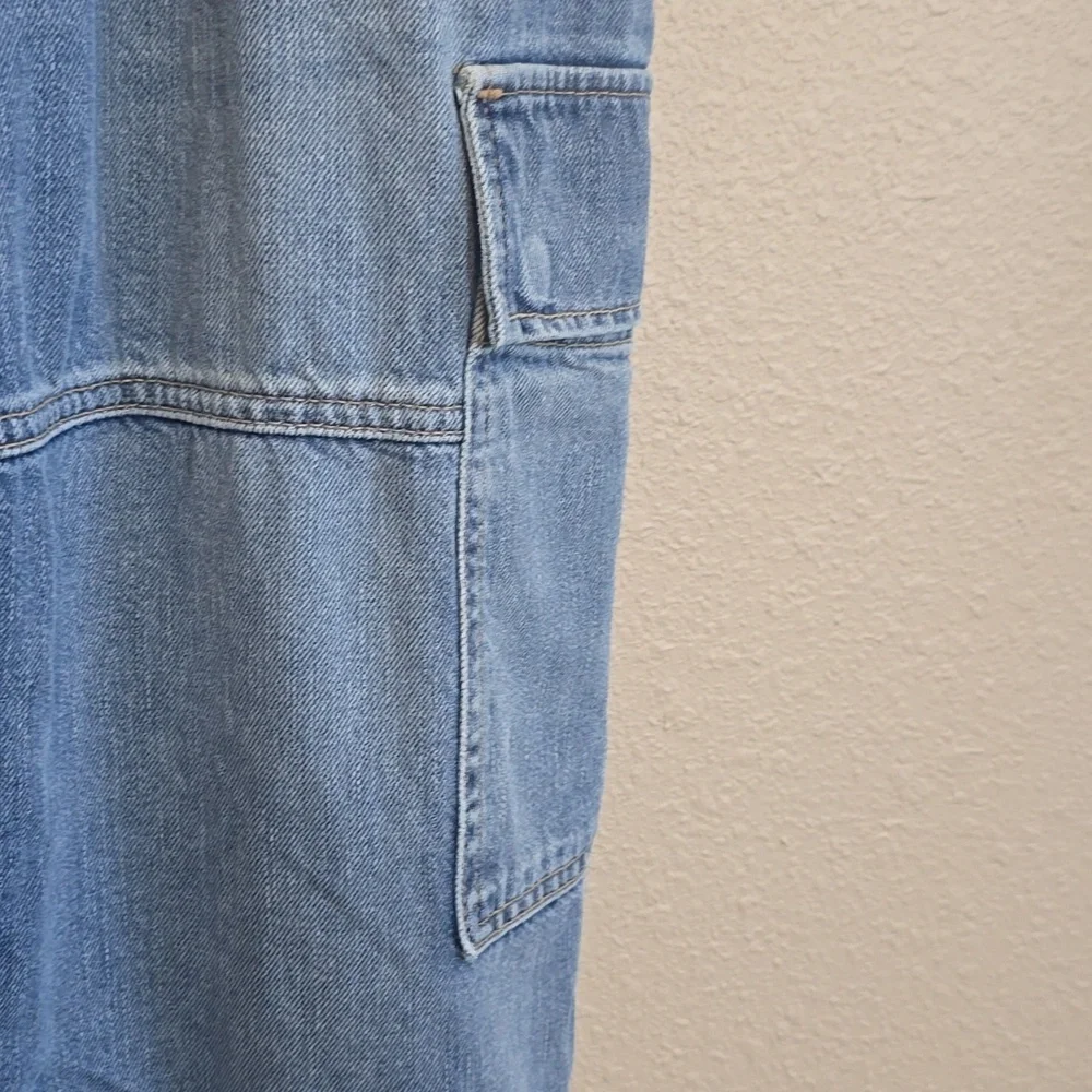 NWT Etica Juni Relaxed Fit Cargo Jeans Size 27 - Picture 5 of 12